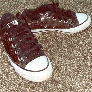 Glitter converse